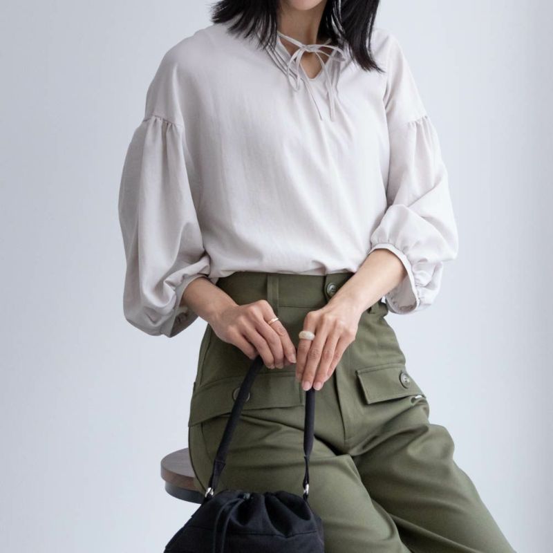 HusHusH  袖ボリュームブラウス レディース商品画像-1