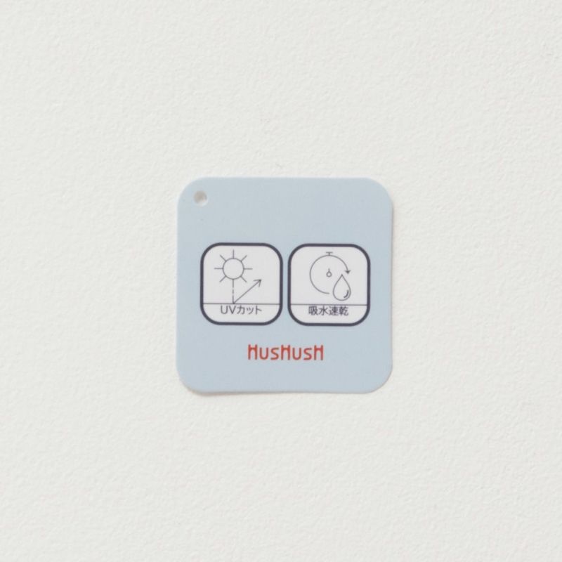 HusHusH  テックコットンプリントTシャツ レディース メール便 対応商品商品画像-9