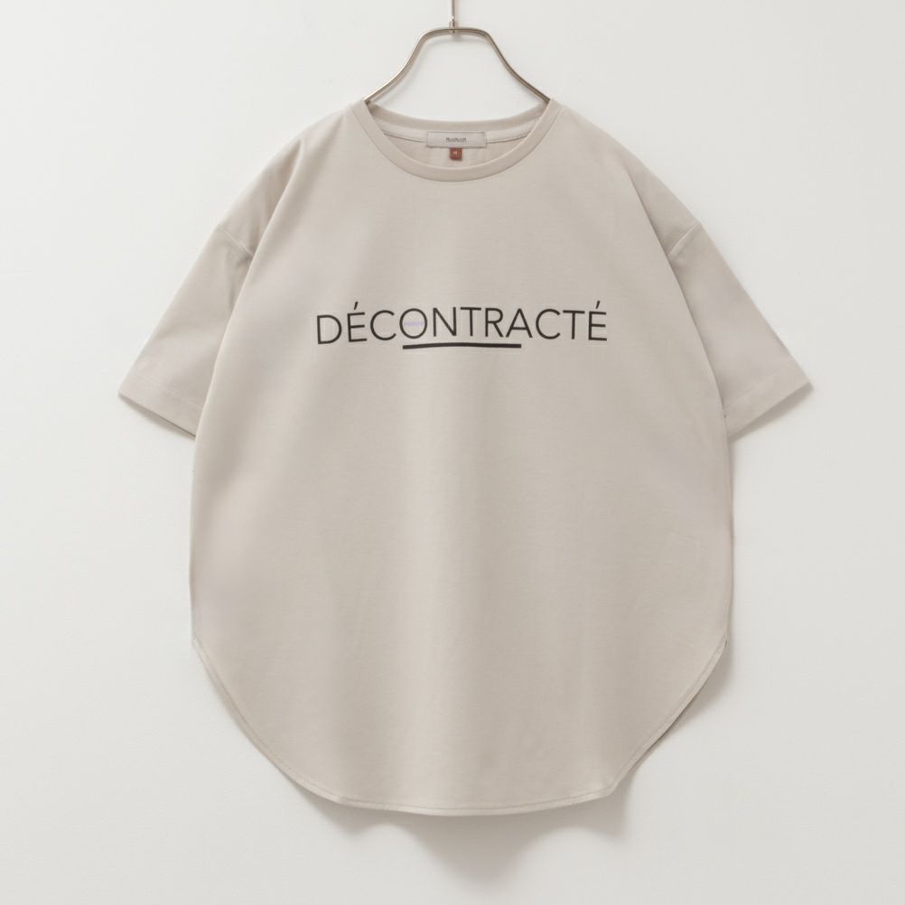 HusHusH テックコットンプリントTシャツ レディース ネコポス 対応商品【3,300円以上お買上げでハンドタオルプレゼント】