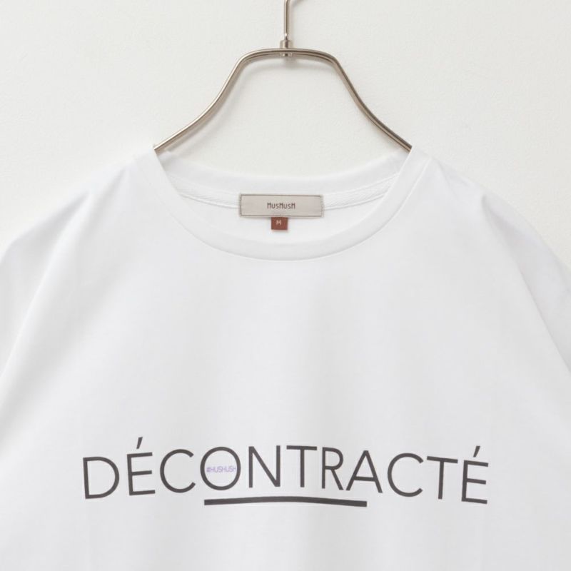 HusHusH  テックコットンプリントTシャツ レディース メール便 対応商品商品画像-15