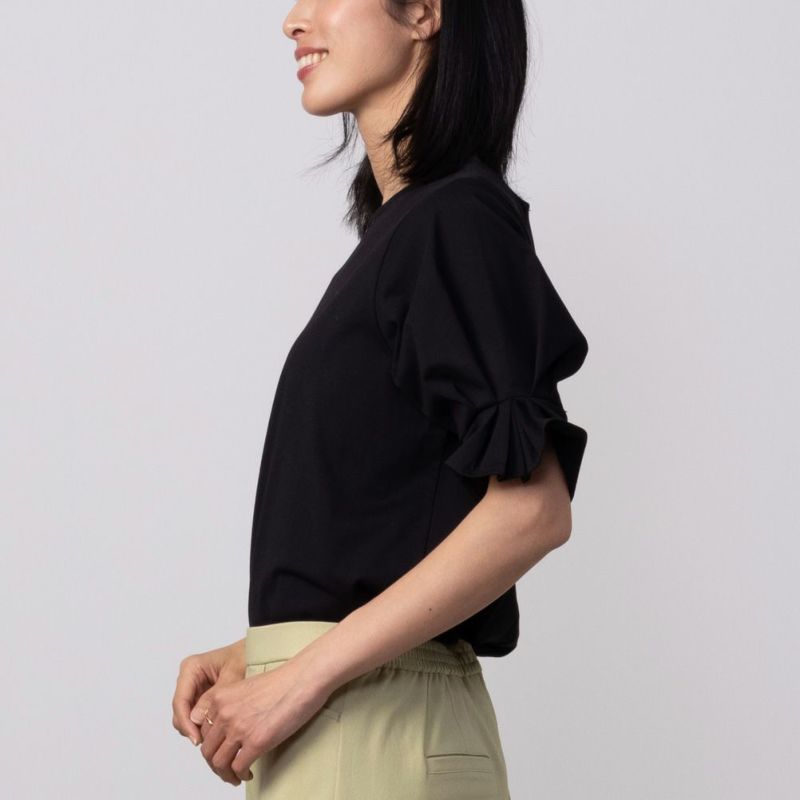 HusHusH  タックスリーブTシャツ レディース メール便 対応商品商品画像-5