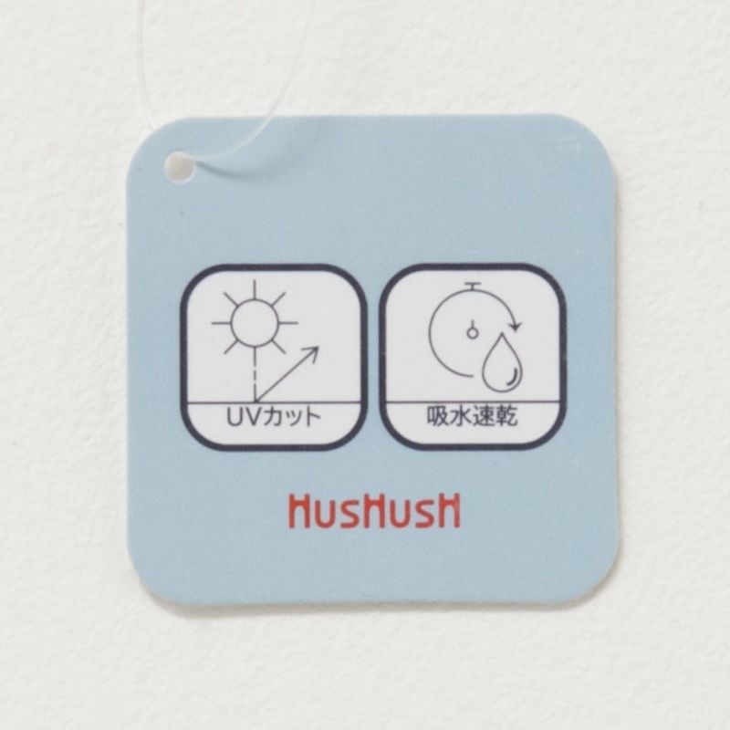 HusHusH  タックスリーブTシャツ レディース メール便 対応商品商品画像-9