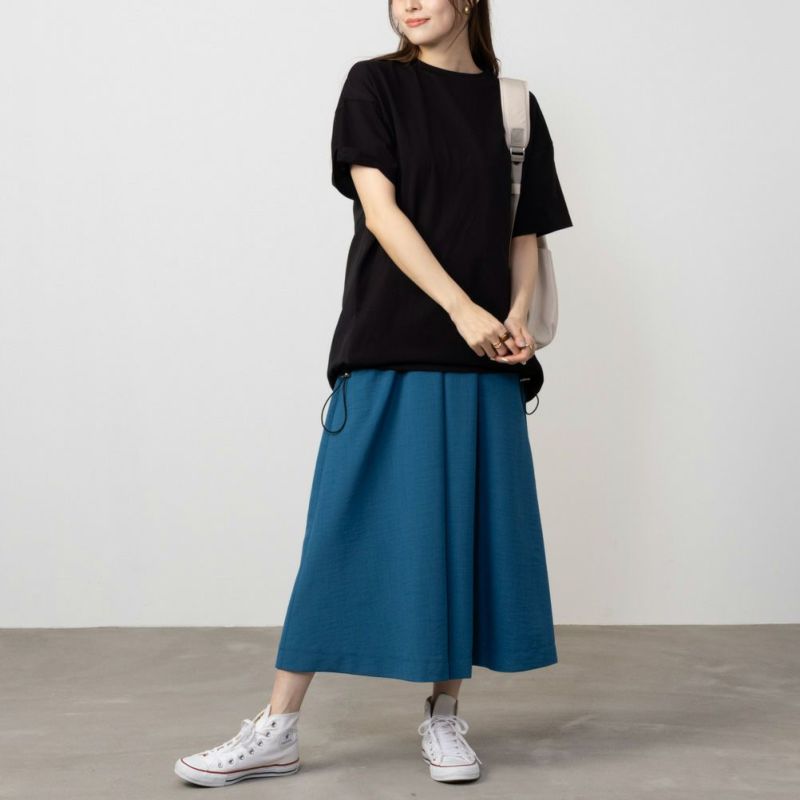 HusHusH  異素材切り替えTシャツ レディース メール便 対応商品商品画像-3