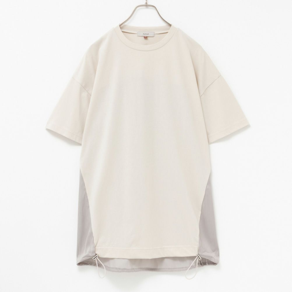 HusHusH 異素材切り替えTシャツ レディース ネコポス 対応商品【3,300円以上お買上げでハンドタオルプレゼント】