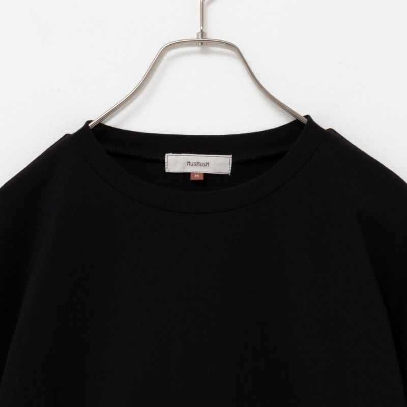 HusHusH  異素材切り替えTシャツ レディース メール便 対応商品商品画像-10