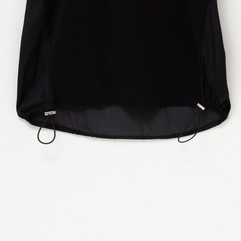 HusHusH  異素材切り替えTシャツ レディース メール便 対応商品商品画像-12