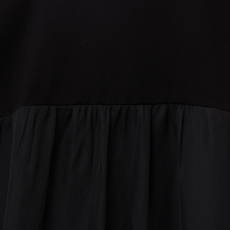 HusHusH  異素材切り替えTシャツ レディース メール便 対応商品商品画像-13