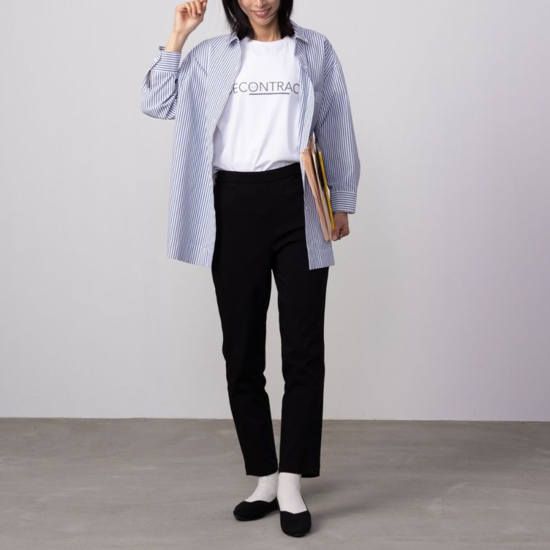 HusHusH  らく美パン テーパードパンツ レディース商品画像-4