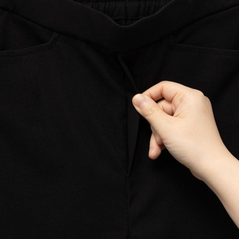 HusHusH らく美パン テーパードパンツ レディース商品画像-18