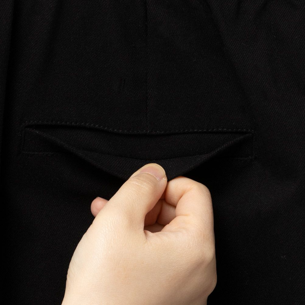 HusHusH ラク美パンツ ストレート レディース【3,300円以上お買上げでハンドタオルプレゼント】
