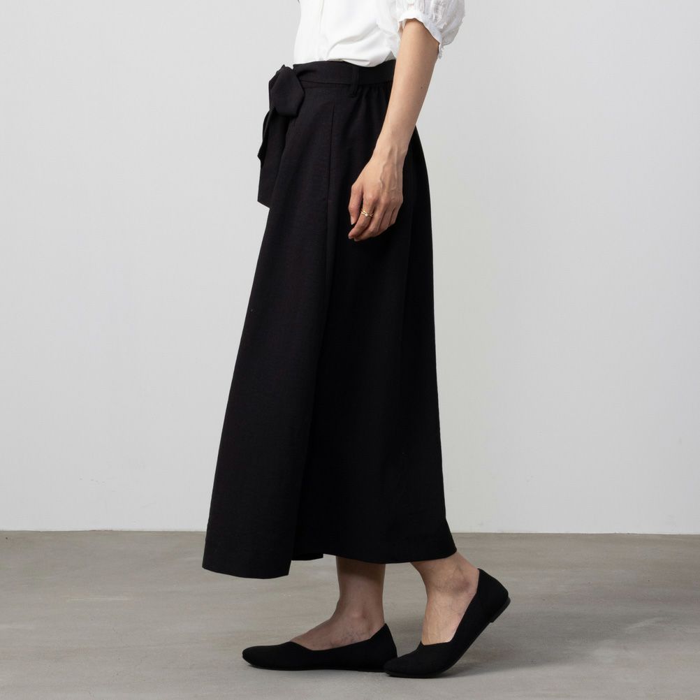 HusHusH タックマキシスカート レディース【3,300円以上お買上げでハンドタオルプレゼント】