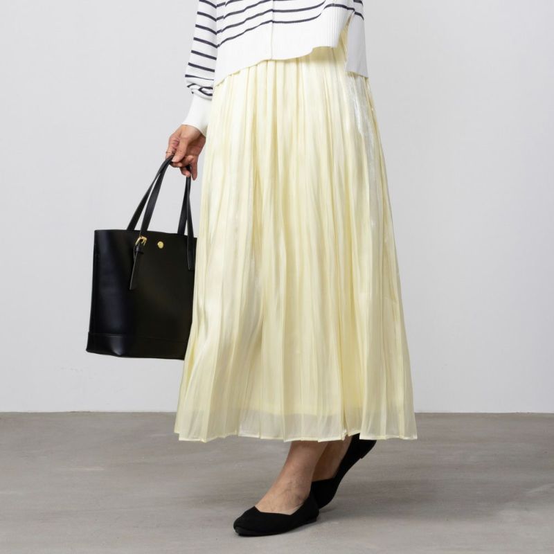HusHusH  サテンプリーツスカート レディース商品画像-2