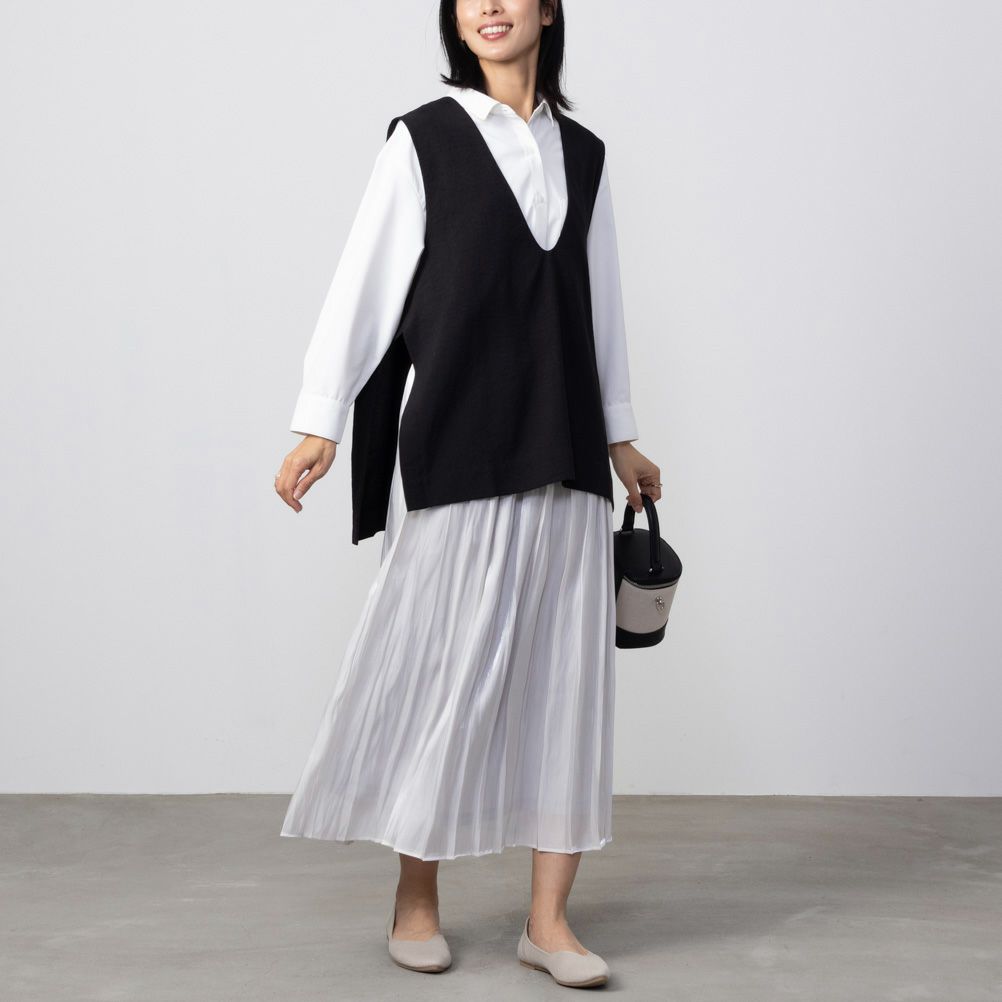 HusHusH  サテンプリーツスカート レディース商品サムネイル-3