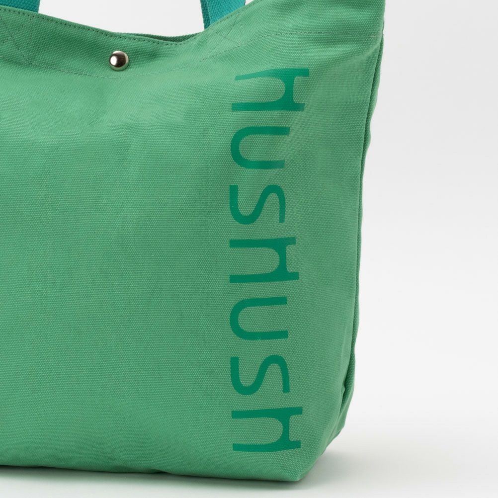 HusHusH ロゴ入りトート【3,300円以上お買上げでハンドタオルプレゼント】