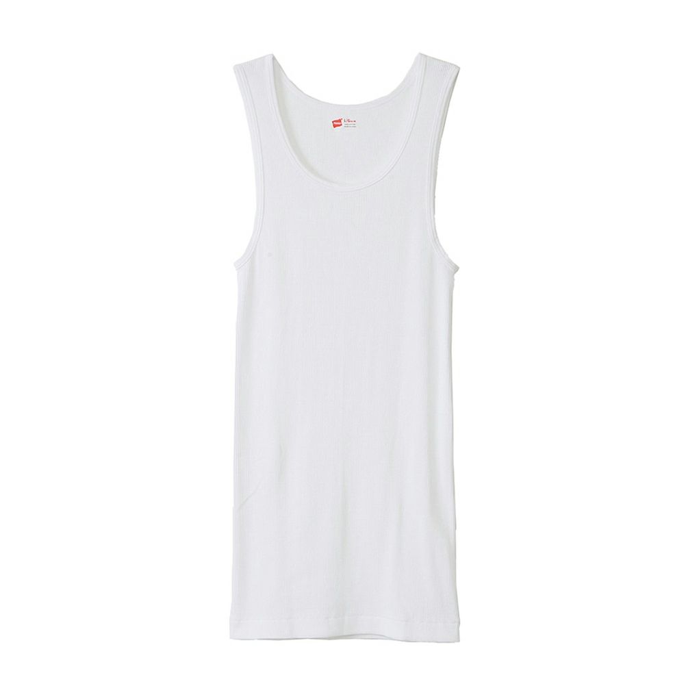 Hanes 2パック Aシャツ タンクトップ メンズ メール便 対応商品商品サムネイル-2