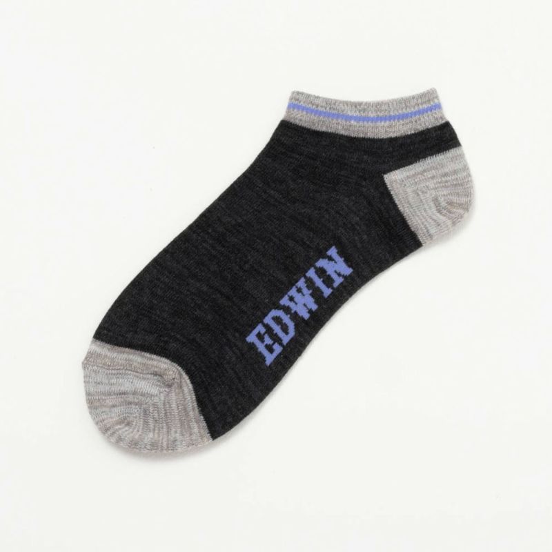 EDWIN  アンクルソックス 切替 3足組 メンズ商品画像-4