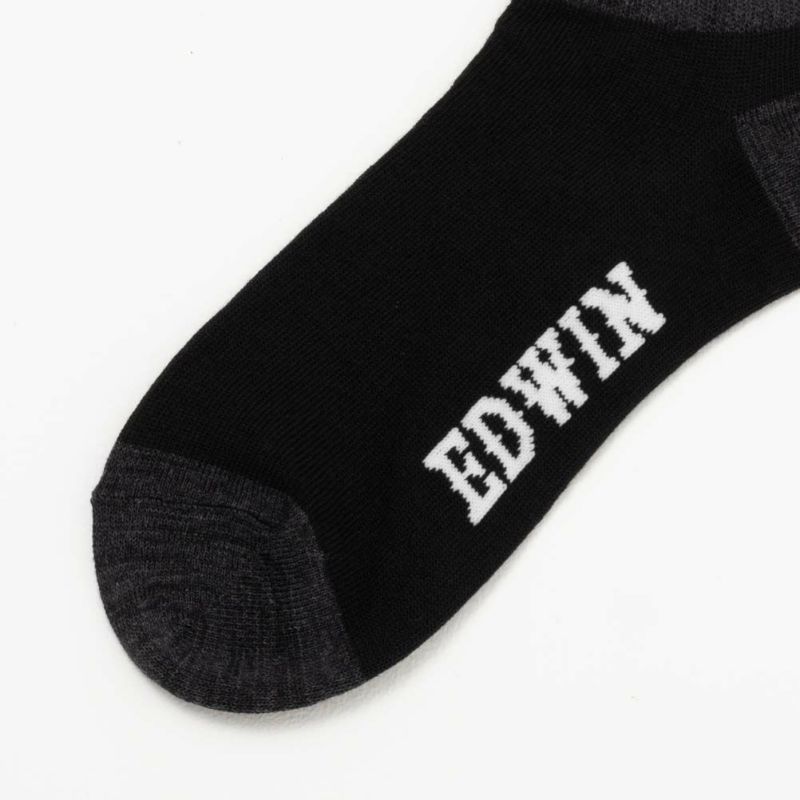 EDWIN  アンクルソックス 切替 3足組 メンズ商品画像-12
