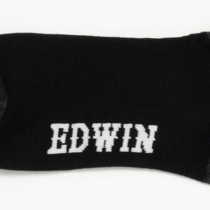 EDWIN  アンクルソックス 切替 3足組 メンズ商品画像-13