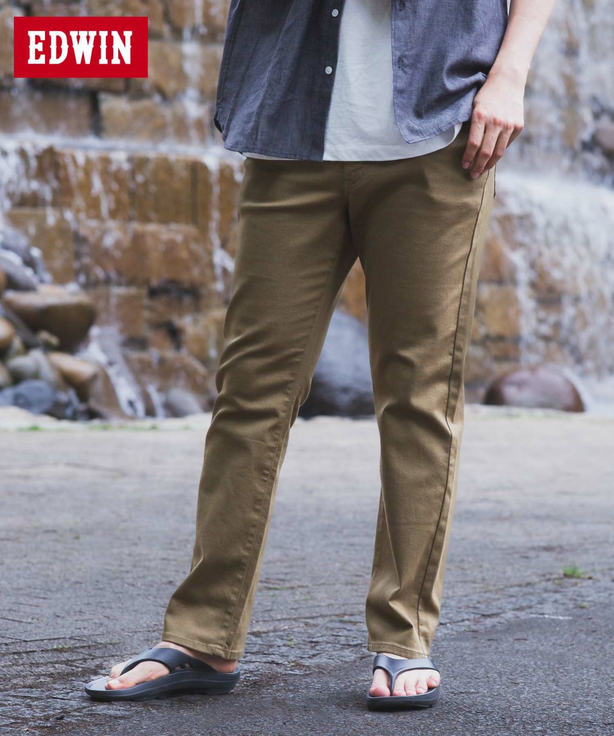 EDWIN ZED JEANS レギュラーストレート メンズ