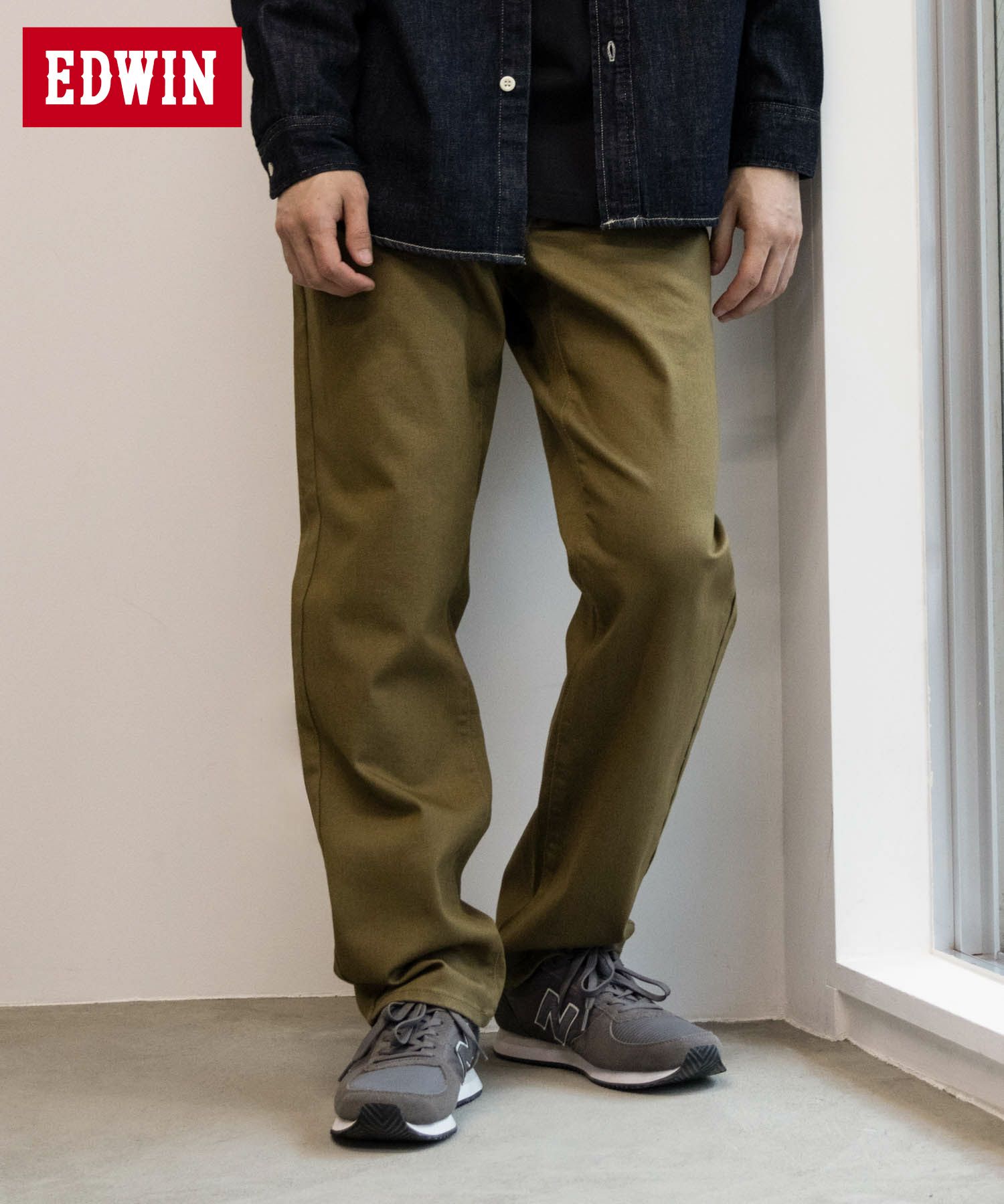 EDWIN ZED JEANS レギュラーストレート メンズ
