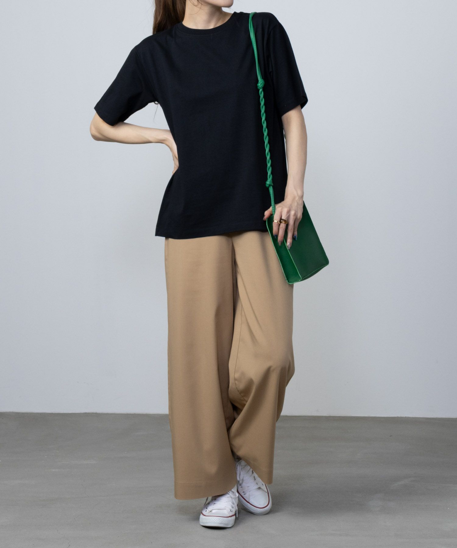 NAVY ベーシッククルーTシャツ レディース ネコポス 対応商品