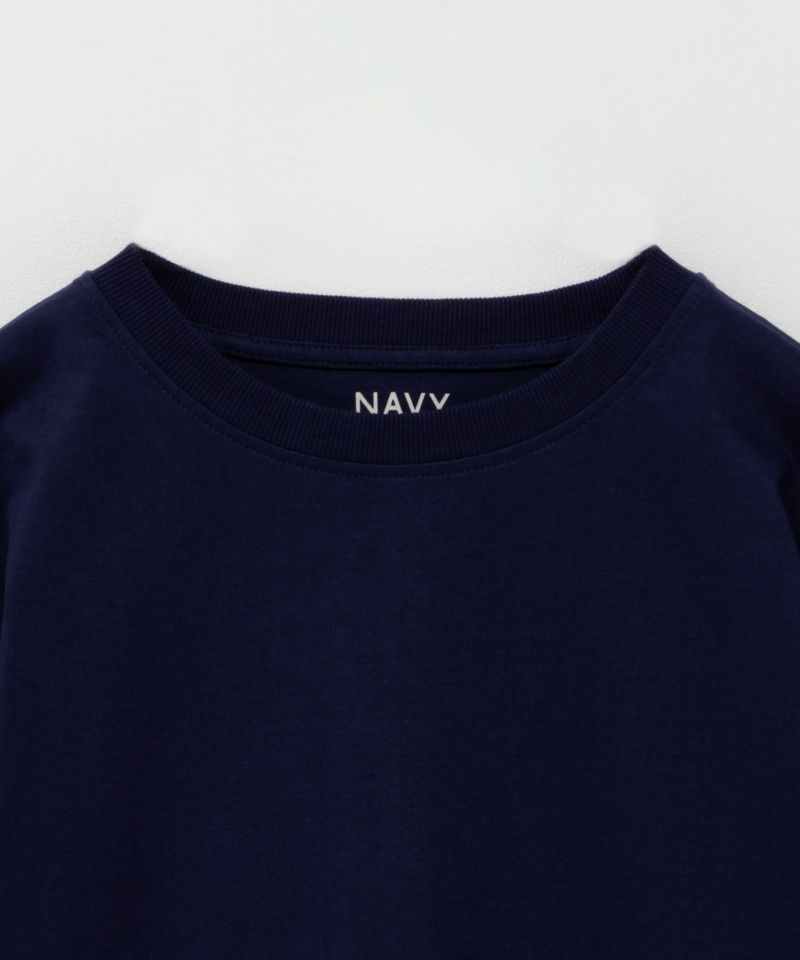 NAVY ベーシッククルーTシャツ レディース メール便 対応商品商品画像-19
