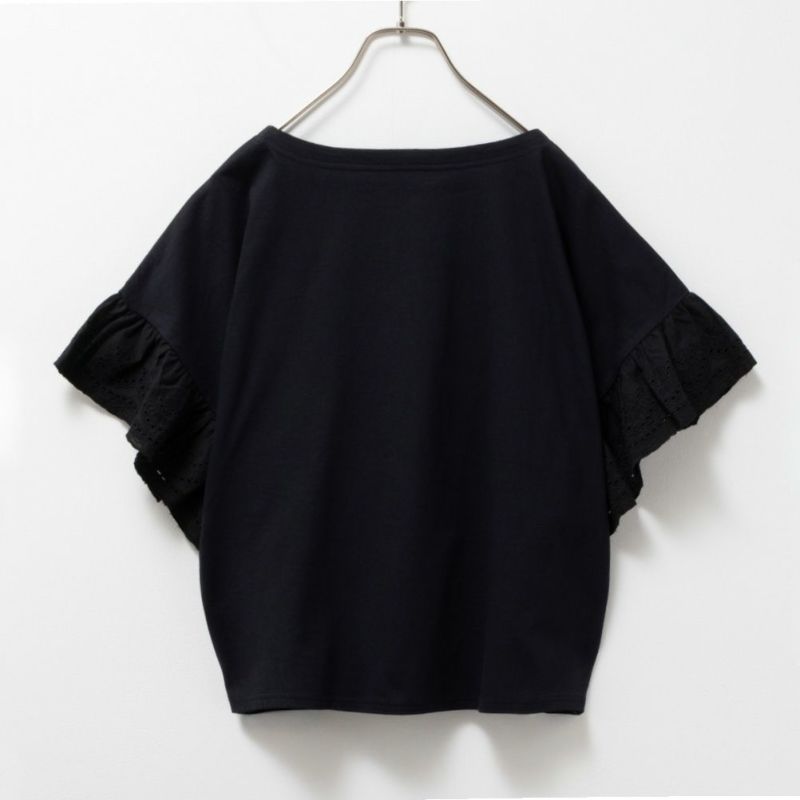 Howdy Marie  インド綿 袖フリルTシャツ レディース メール便 対応商品商品画像-13