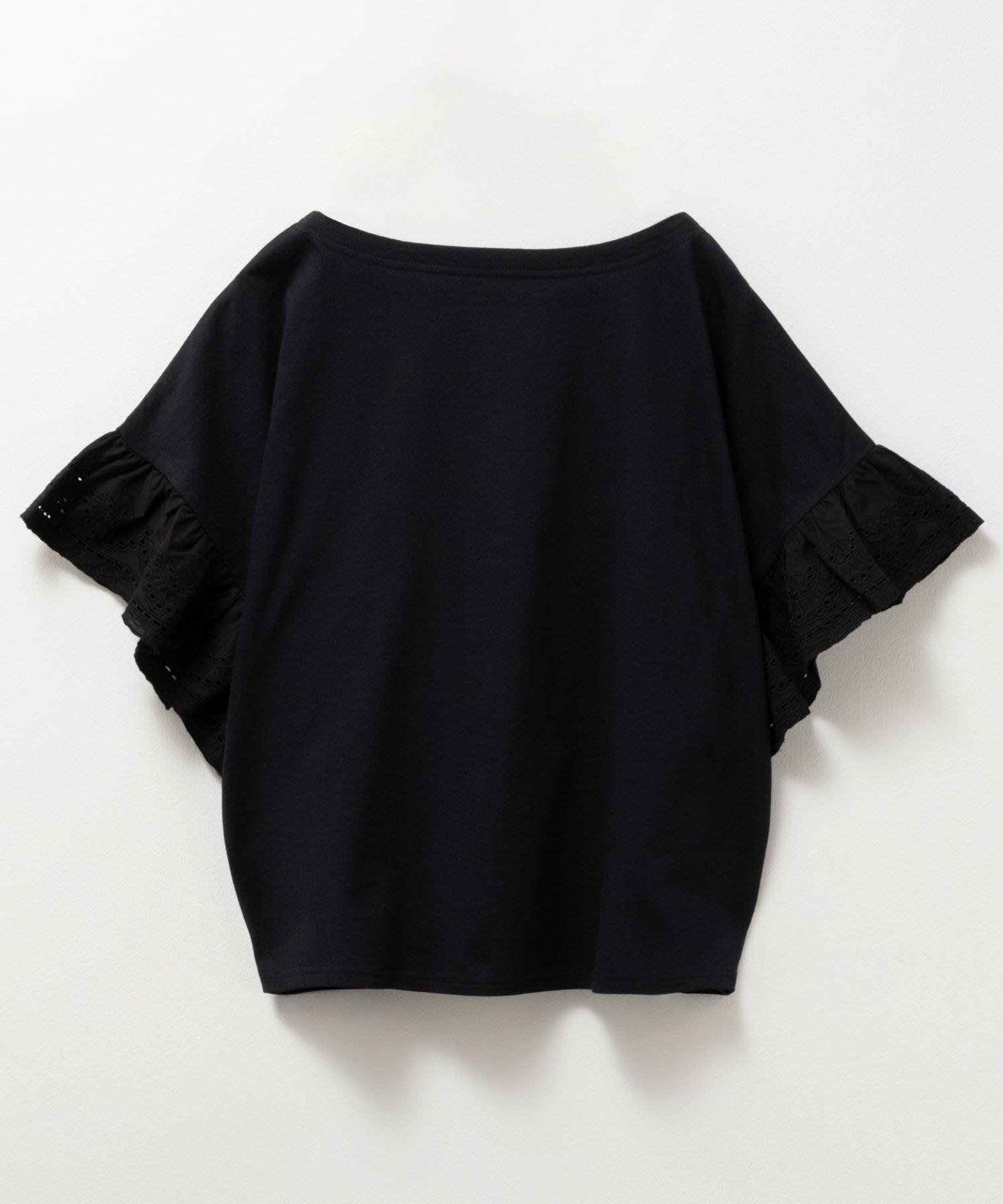 Howdy Marie インド綿 袖フリルTシャツ レディース ネコポス 対応商品【3,300円以上お買上げでオリジナルトートバッグプレゼント】