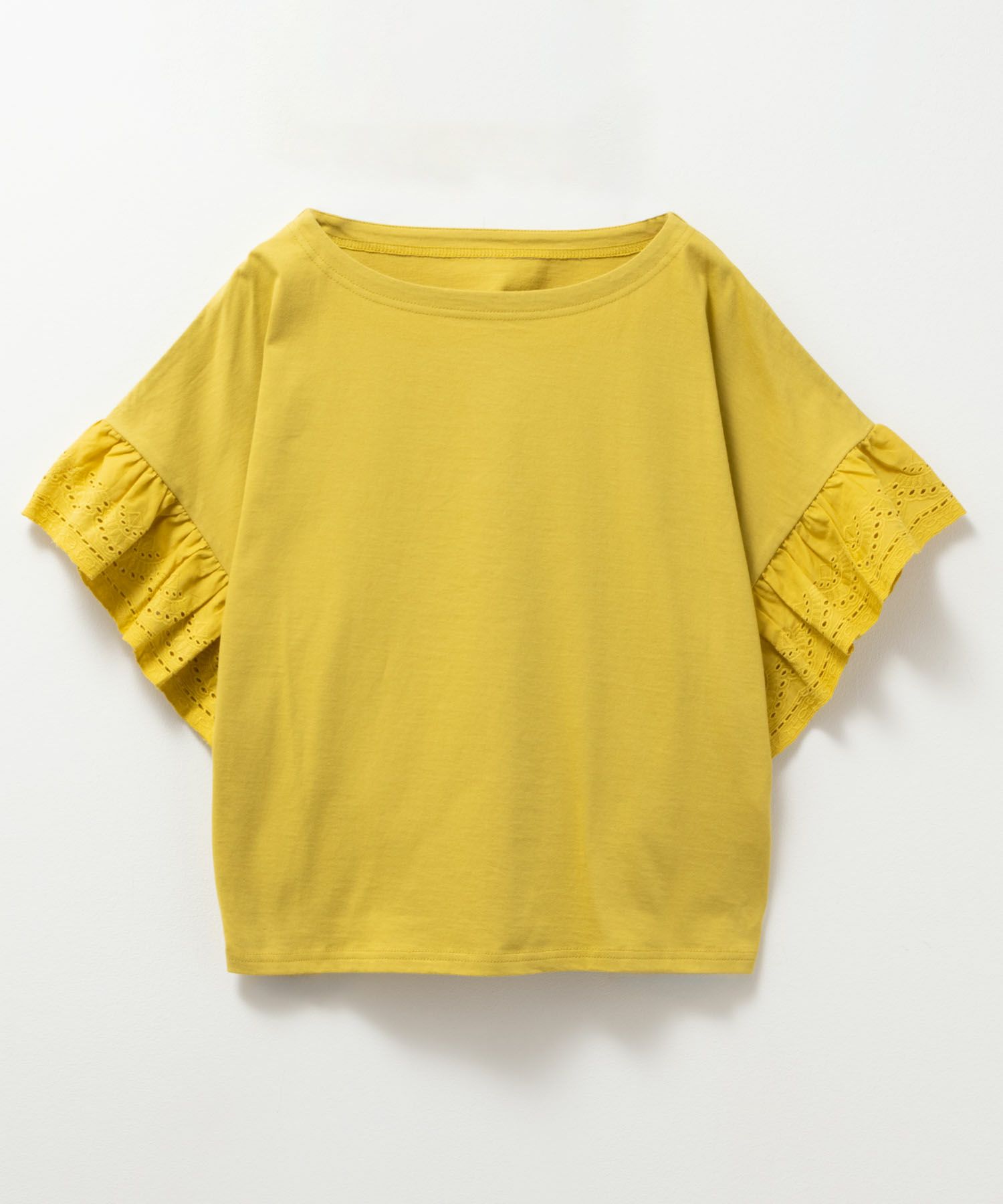 Howdy Marie インド綿 袖フリルTシャツ レディース メール便 対応商品商品サムネイル-16