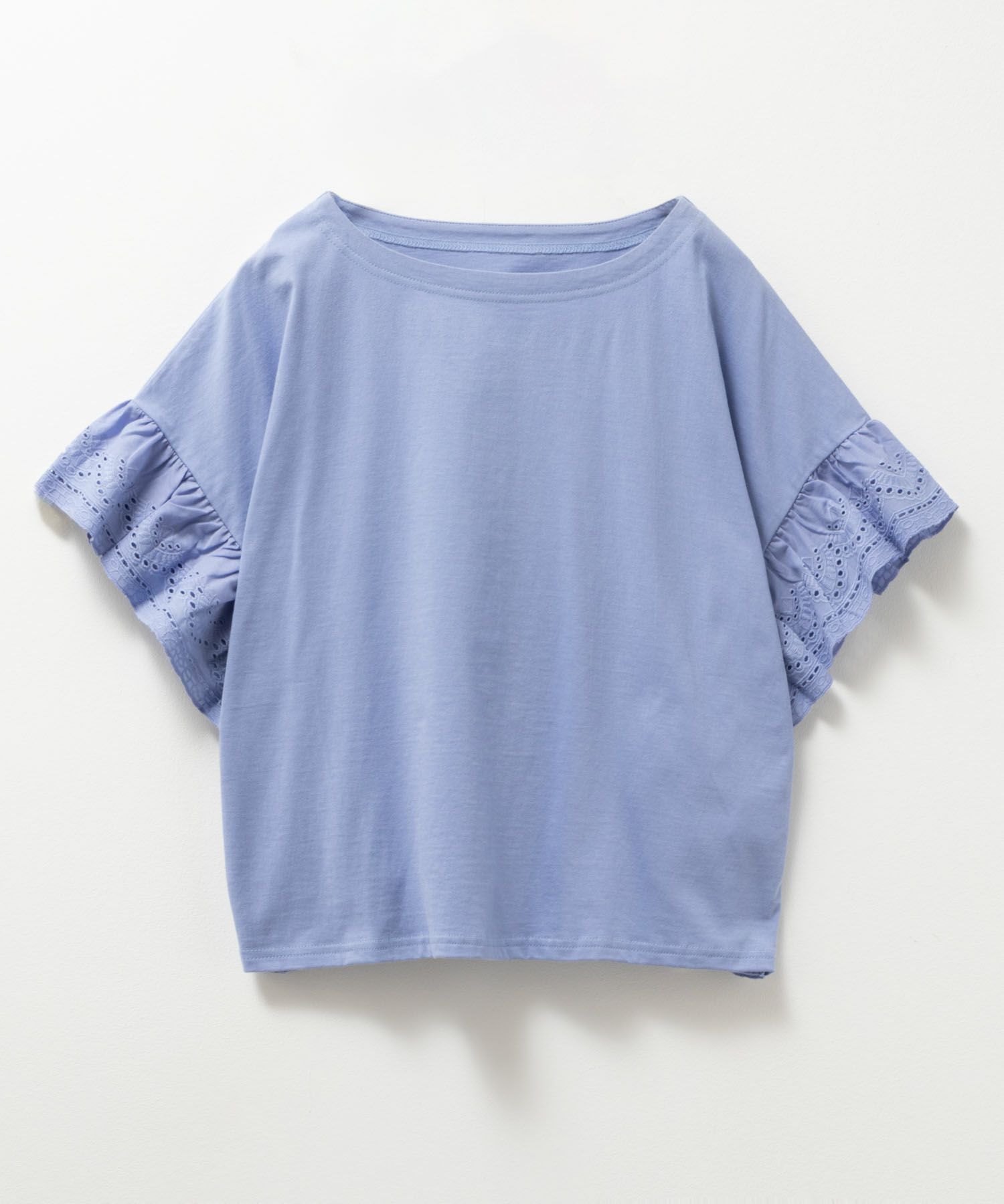 Howdy Marie インド綿 袖フリルTシャツ レディース メール便 対応商品商品画像-17