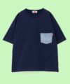 EDWIN 布帛ポケット付きTシャツ キッズ ネコポス 対応商品