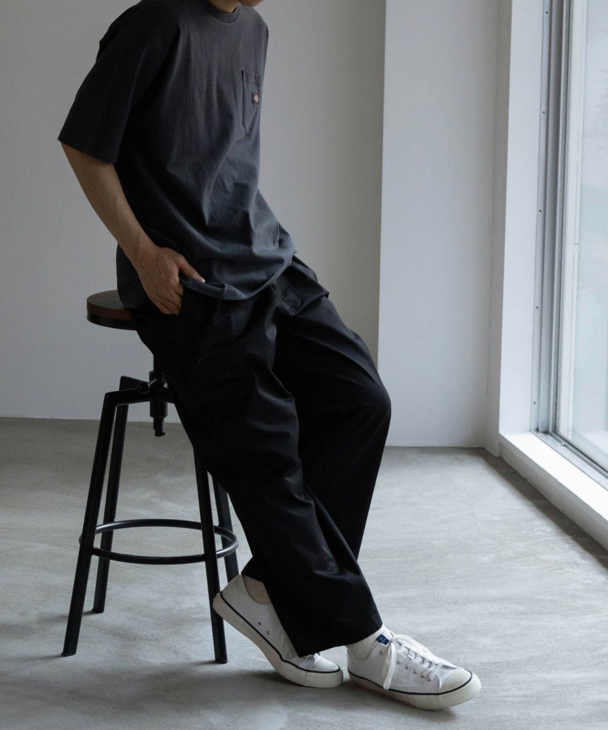 Dickies ライトツイルイージーパンツ メンズ