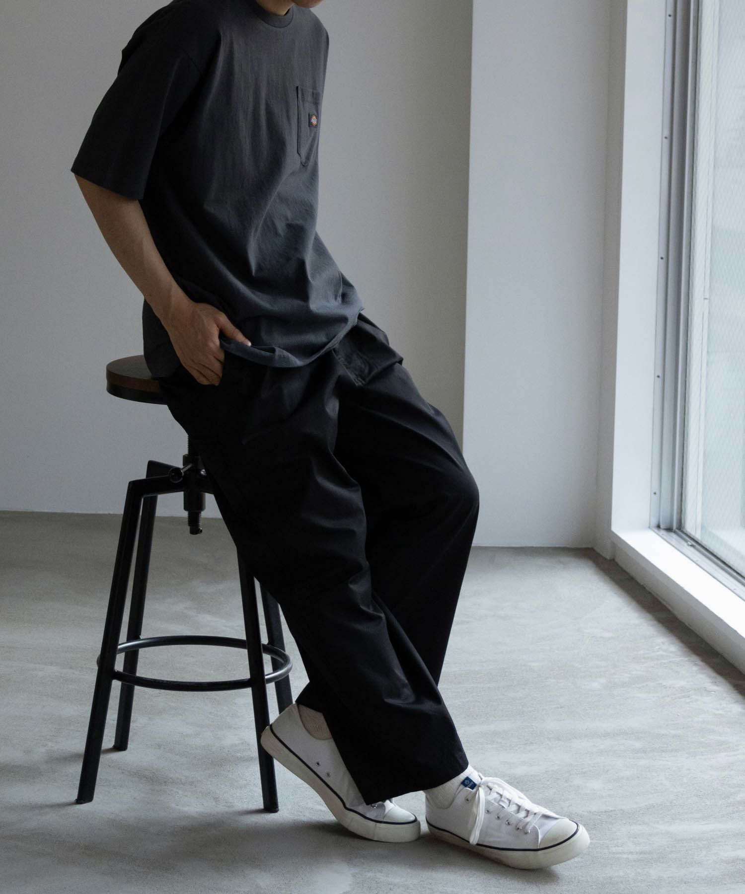 Dickies ライトツイルイージーパンツ メンズ