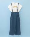 NAVY 2WAYサロペットアンサンブル キッズ