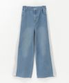 RICH MIX デニムサイドラインワイドパンツ キッズ