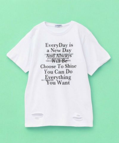 T-GRAPHICS ダメージビッグTシャツ キッズ ネコポス 対応商品