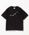 CONVERSE ポケット付き刺繍Tシャツ キッズ ネコポス 対応商品