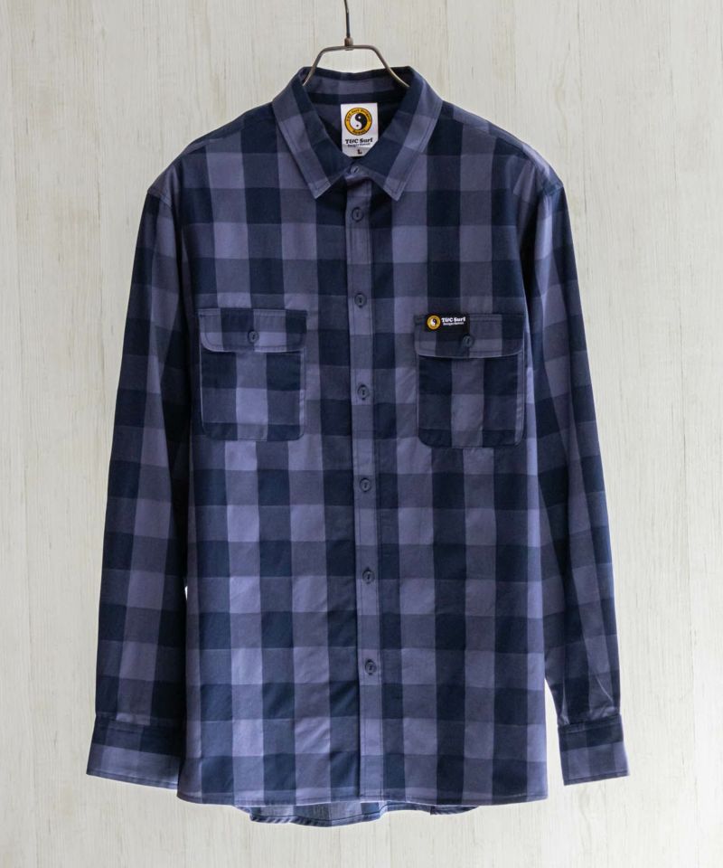 T&C Surf Designs ブロックチェックシャツ メンズ商品画像-2