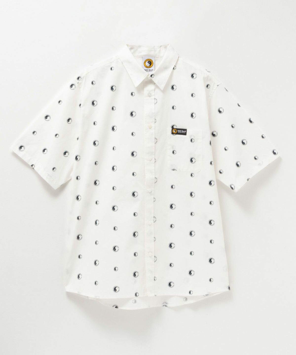 T&C Surf Designs インヤン総柄シャツ メンズ