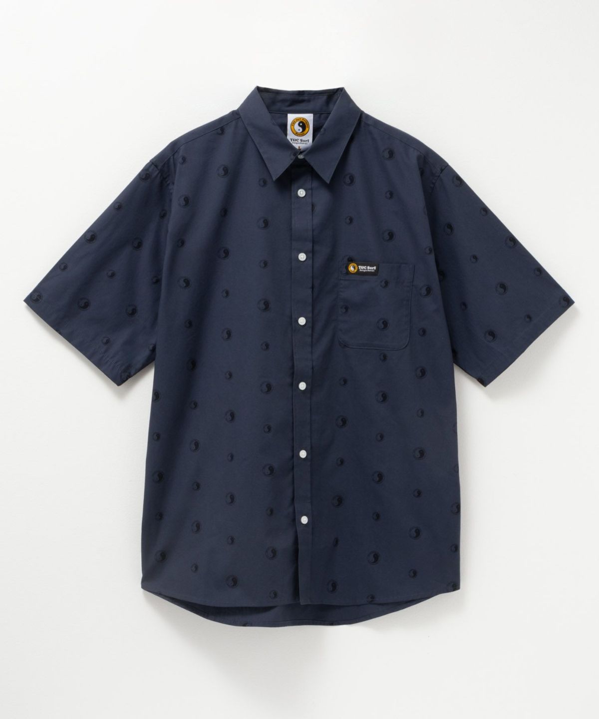 T&C Surf Designs インヤン総柄シャツ メンズ