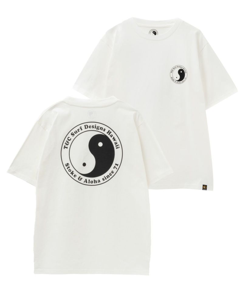 T&C Surf Designs バックプリントインヤンTシャツ メンズ ネコポス 対応商品商品画像-1
