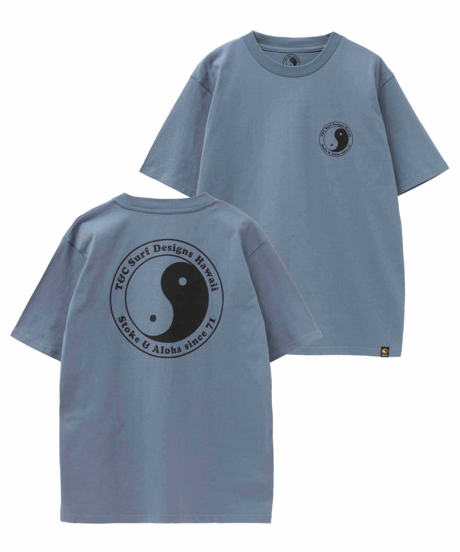 T&C Surf Designs バックプリントインヤンTシャツ メンズ ネコポス 対応商品