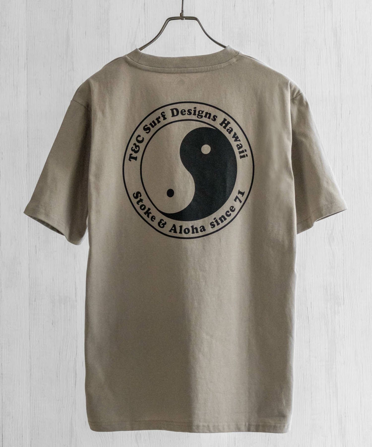 T&C Surf Designs バックプリントインヤンTシャツ メンズ メール便 対応商品商品画像-9