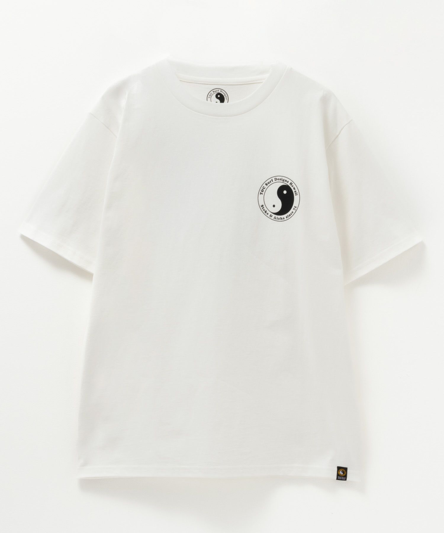 T&C Surf Designs バックプリントインヤンTシャツ メンズ ネコポス 対応商品