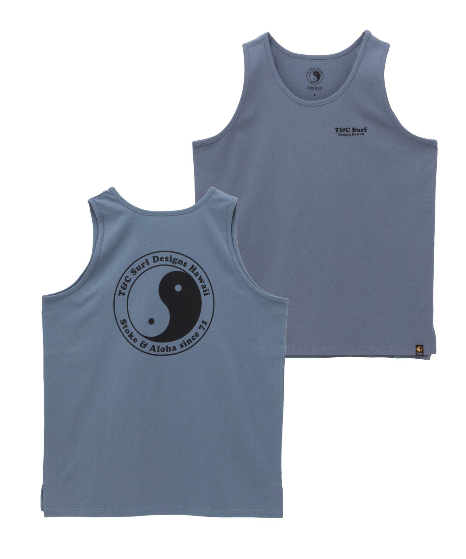 T&C Surf Designs バックインヤンタンクトップ メンズ ネコポス 対応商品