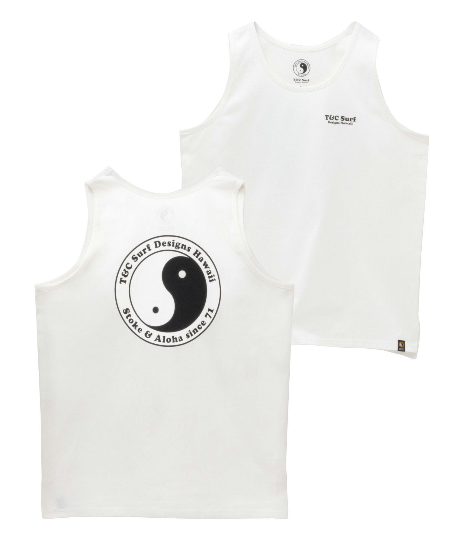T&C Surf Designs バックインヤンタンクトップ メンズ ネコポス 対応商品