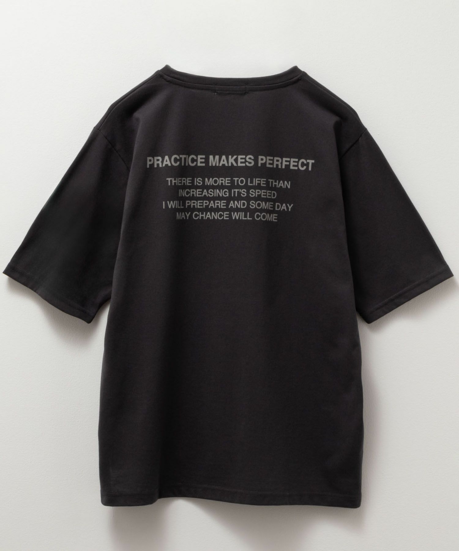 NAVY 5分袖メッセージTシャツ レディース メール便 対応商品商品画像-5