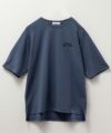 NAVY  5分袖メッセージTシャツ レディース メール便 対応商品商品サムネイル-7