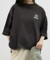 Dickies ワンポイント刺繍ロールアップTシャツ レディース ネコポス 対応商品