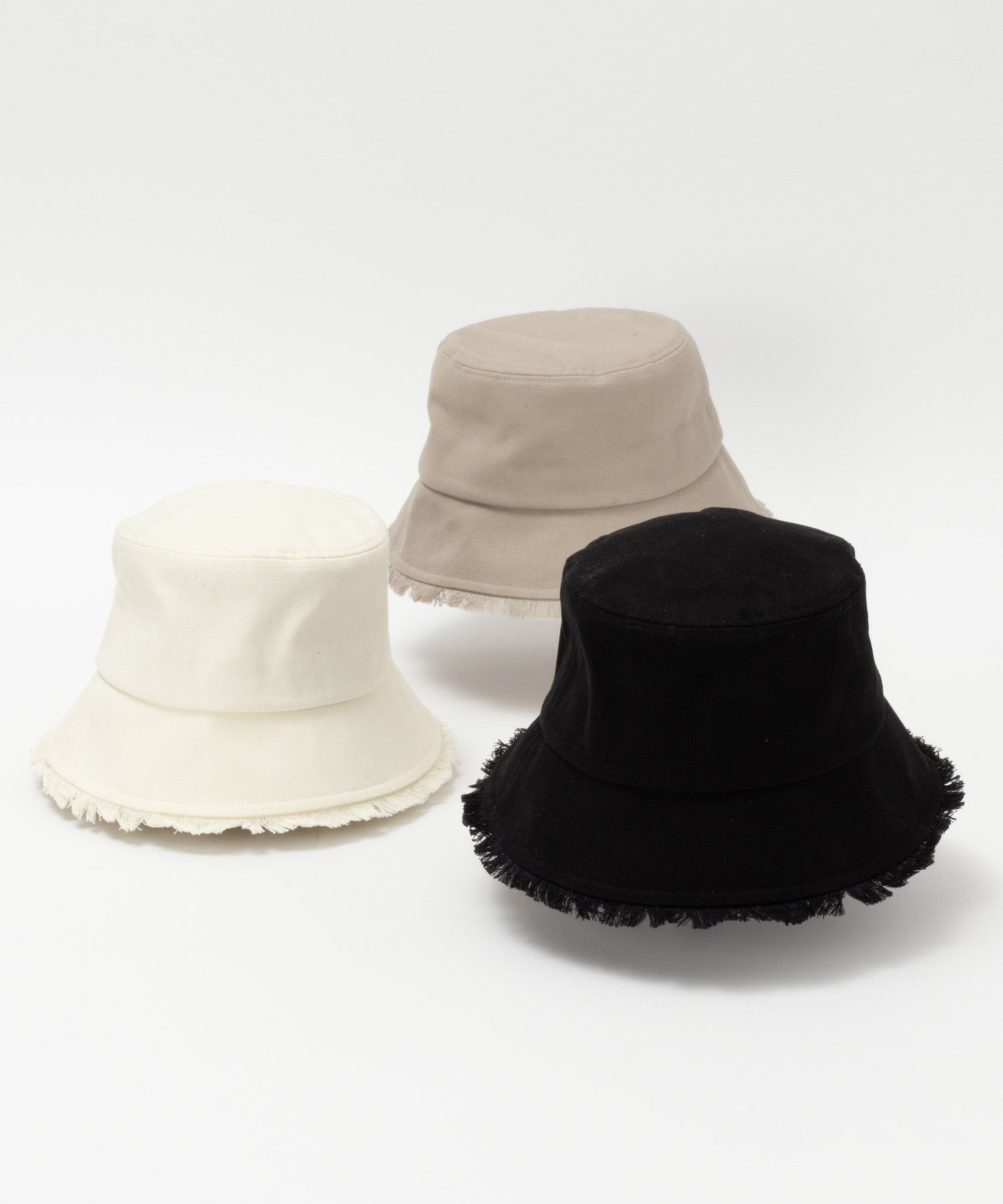 HusHusH フリンジバケットハット レディース商品画像-1